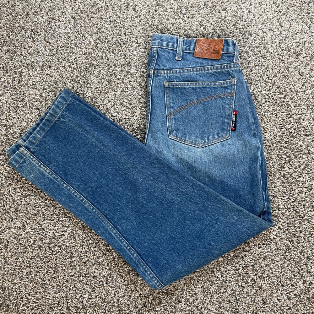 Red Wing Shoes FR Men's 34x31 Jeans Flame Resistant Denim Work Blue 66535